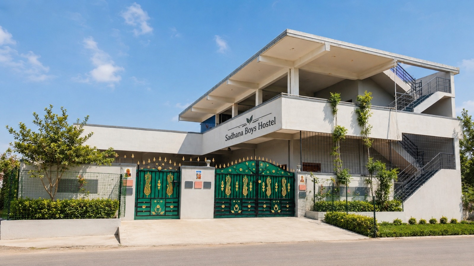 Sadhana Boys Hostel building